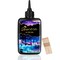 Bsrezn Clear UV Resin Hard 100g, UV Cure Epoxy Resin Clear Premixed Resina UV Transparent Solar Activated Glue for Jewelry Making Fast Curing with Wooden Stick